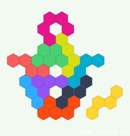 六边形拼图第36关