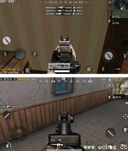 《绝地求生》全军出击和刺激战场大对比 《绝地求生》全军出击和刺激战场大对比