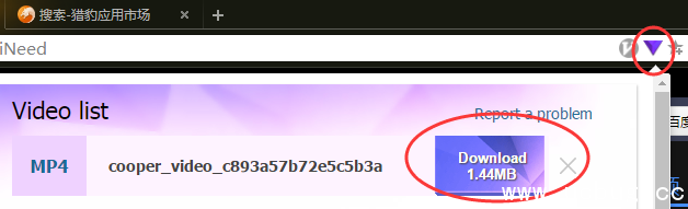 《猎豹浏览器》如何下载网页视频