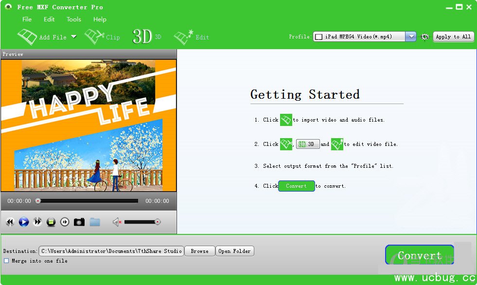 Free MXF Converter