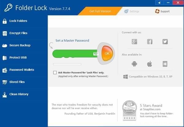 Folder Lock精简版