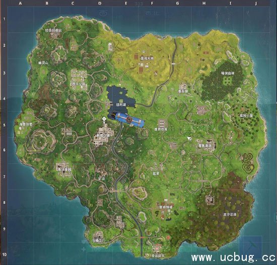 堡垒之夜手游 四大最佳跳伞点推荐