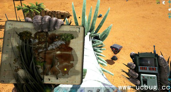 方舟生存进化沙漠宝箱在哪