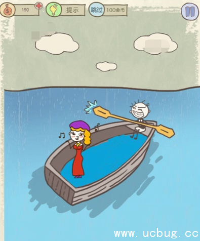 坑爹游戏12划船怎么过 史上最坑爹的游戏12攻略划船