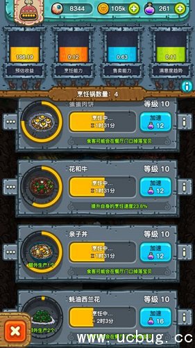 黑暗料理王满意度提升