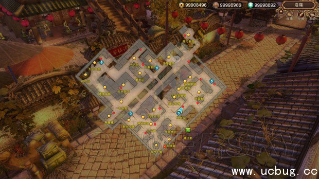 天命奇御全幽魂位置图解 开封、洛阳及杭州幽魂在哪