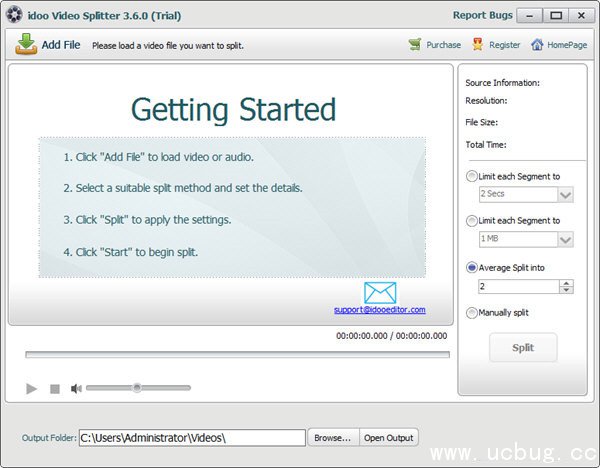 idoo Video Splitter精简版