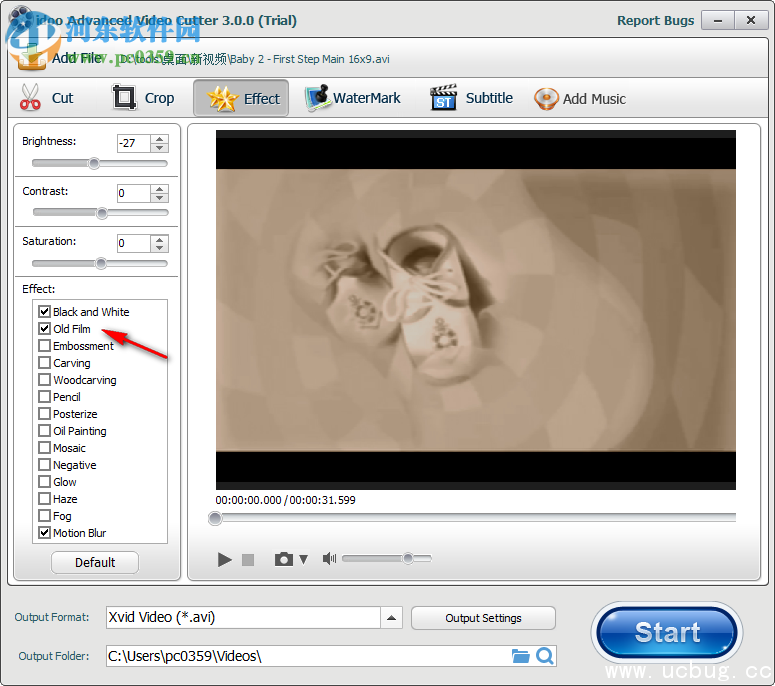 idoo Video Cutter怎么给视频添加特效方法教程