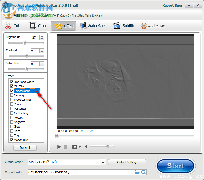 idoo Video Cutter怎么给视频添加特效方法教程