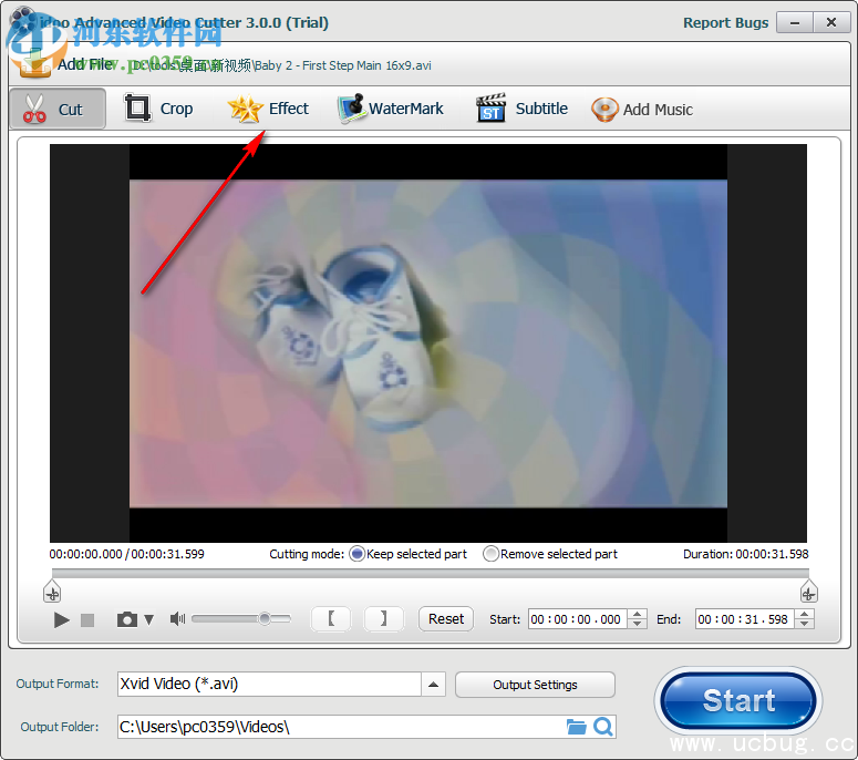 idoo Video Cutter怎么给视频添加特效方法教程