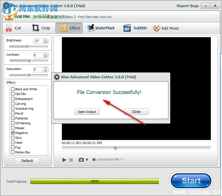 idoo Video Cutter怎么给视频添加特效方法教程