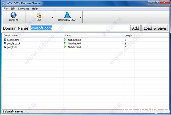 Domain Checker精简版