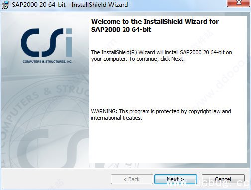 SAP2000V20汉化精简版