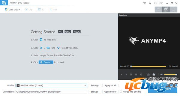 AnyMP4 DVD Ripper精简版
